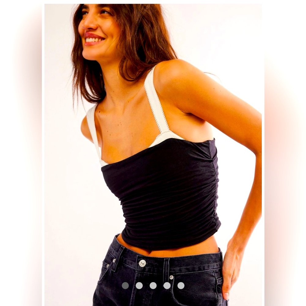 Free People Two Tone Tank XS